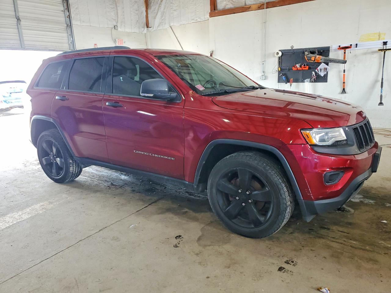 2015 Jeep Grand Cherokee Limited Maroon vin: 1C4RJFBG3FC878501