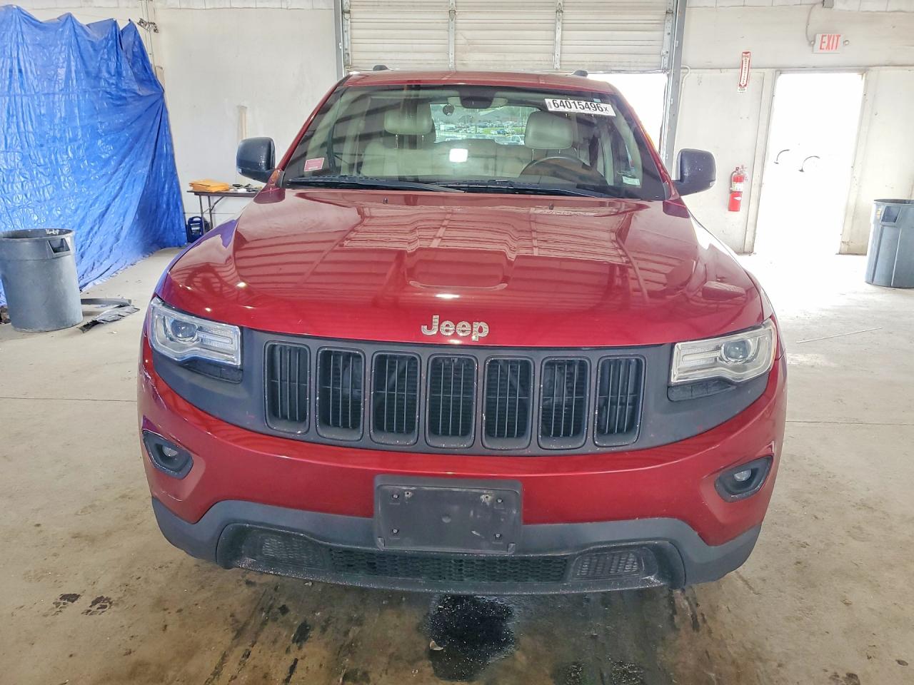 2015 Jeep Grand Cherokee Limited Maroon vin: 1C4RJFBG3FC878501