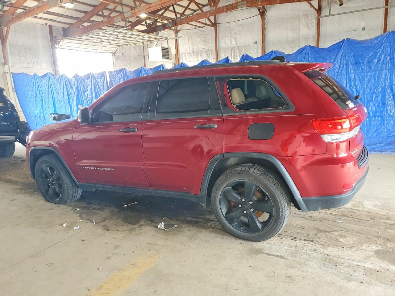 2015 Jeep Grand Cherokee Limited Maroon vin: 1C4RJFBG3FC878501