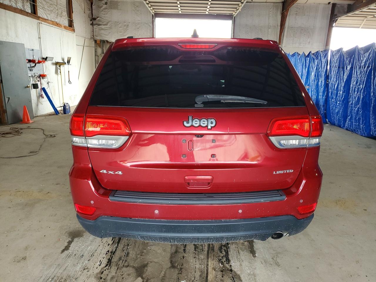 2015 Jeep Grand Cherokee Limited Maroon vin: 1C4RJFBG3FC878501
