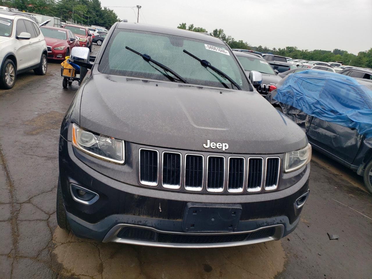 2015 Jeep Grand Cherokee Limited Gray vin: 1C4RJFBG3FC912176
