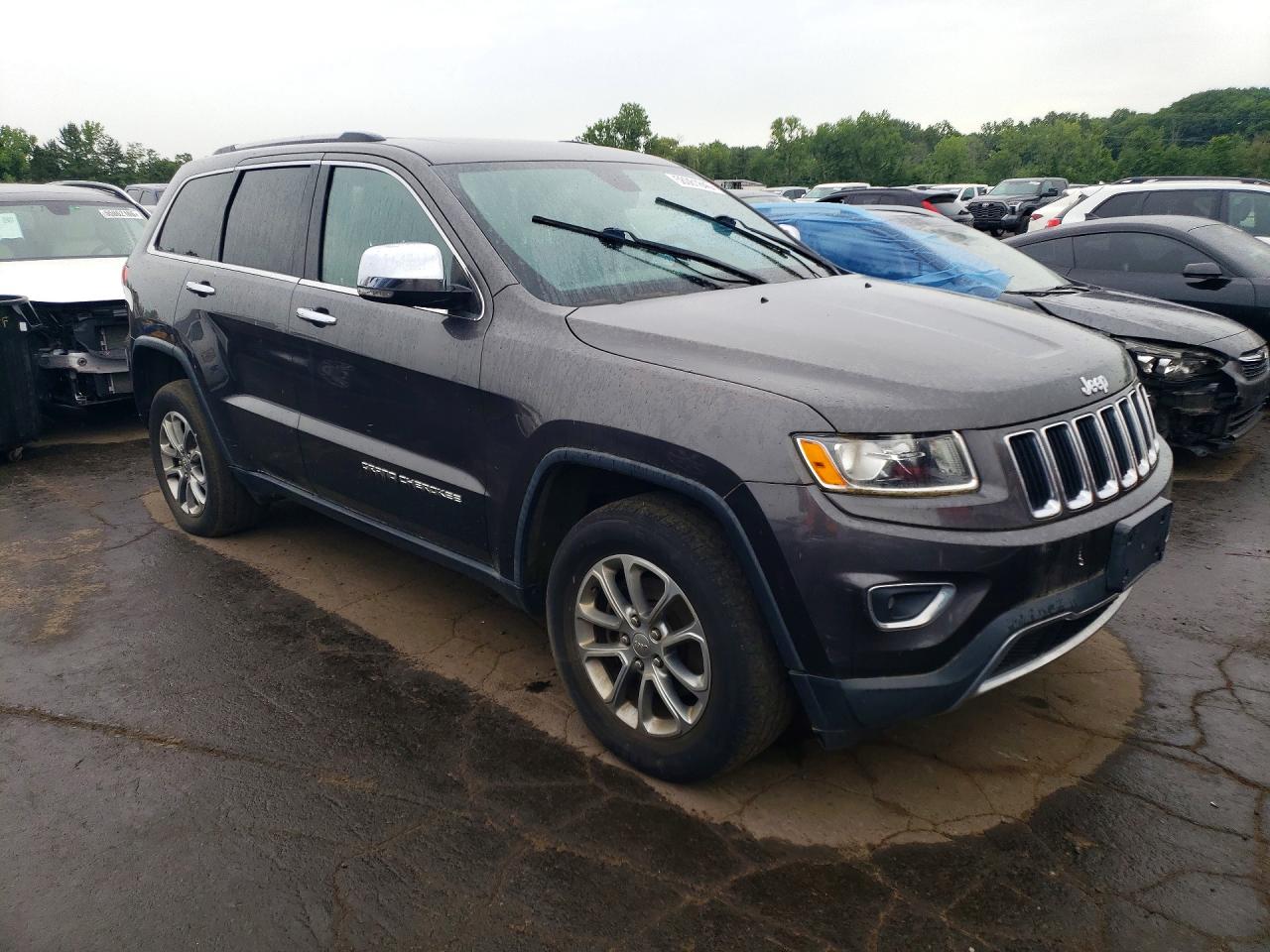 2015 Jeep Grand Cherokee Limited Gray vin: 1C4RJFBG3FC912176