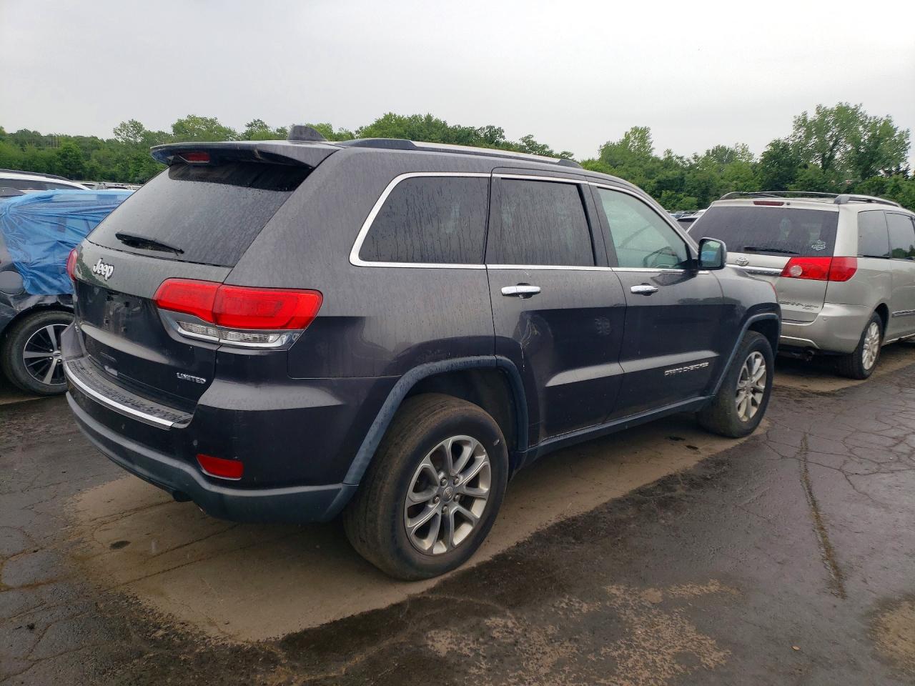 2015 Jeep Grand Cherokee Limited Gray vin: 1C4RJFBG3FC912176