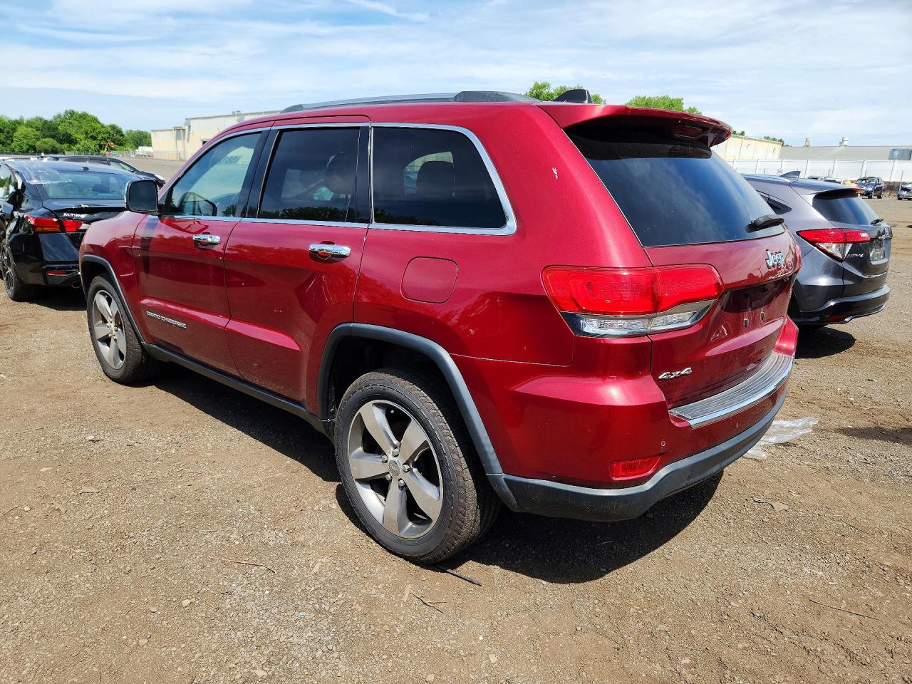 2015 Jeep Grand Cherokee Limited Red vin: 1C4RJFBG3FC943332