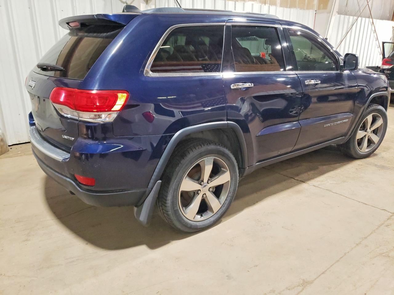2016 Jeep Grand Cherokee Limited Синий vin: 1C4RJFBG3GC452406