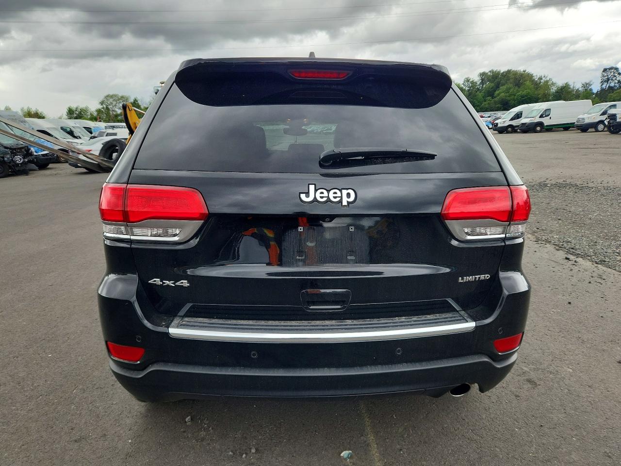 2017 Jeep Grand Cherokee Limited Black vin: 1C4RJFBG3HC880476
