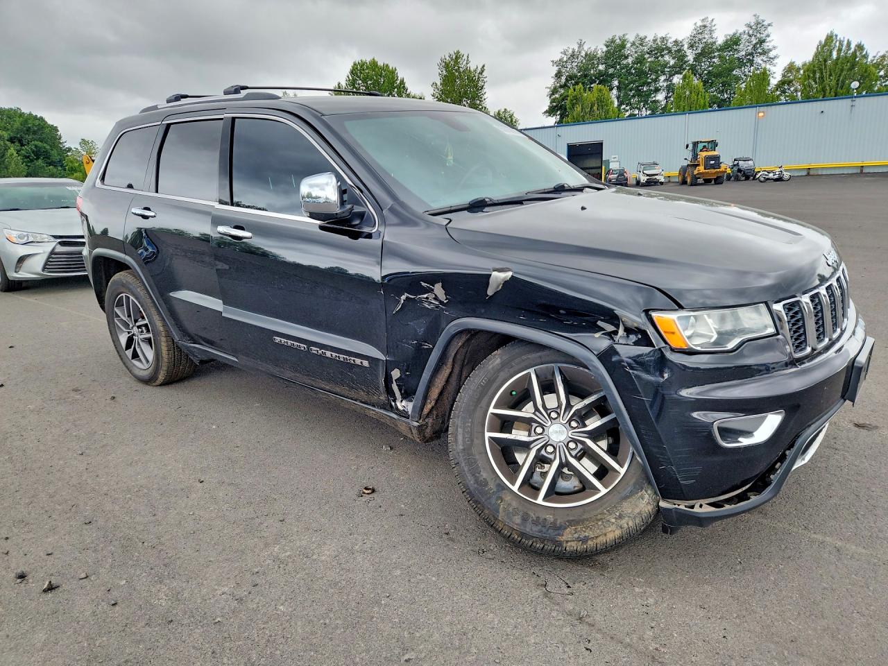 2017 Jeep Grand Cherokee Limited Black vin: 1C4RJFBG3HC880476