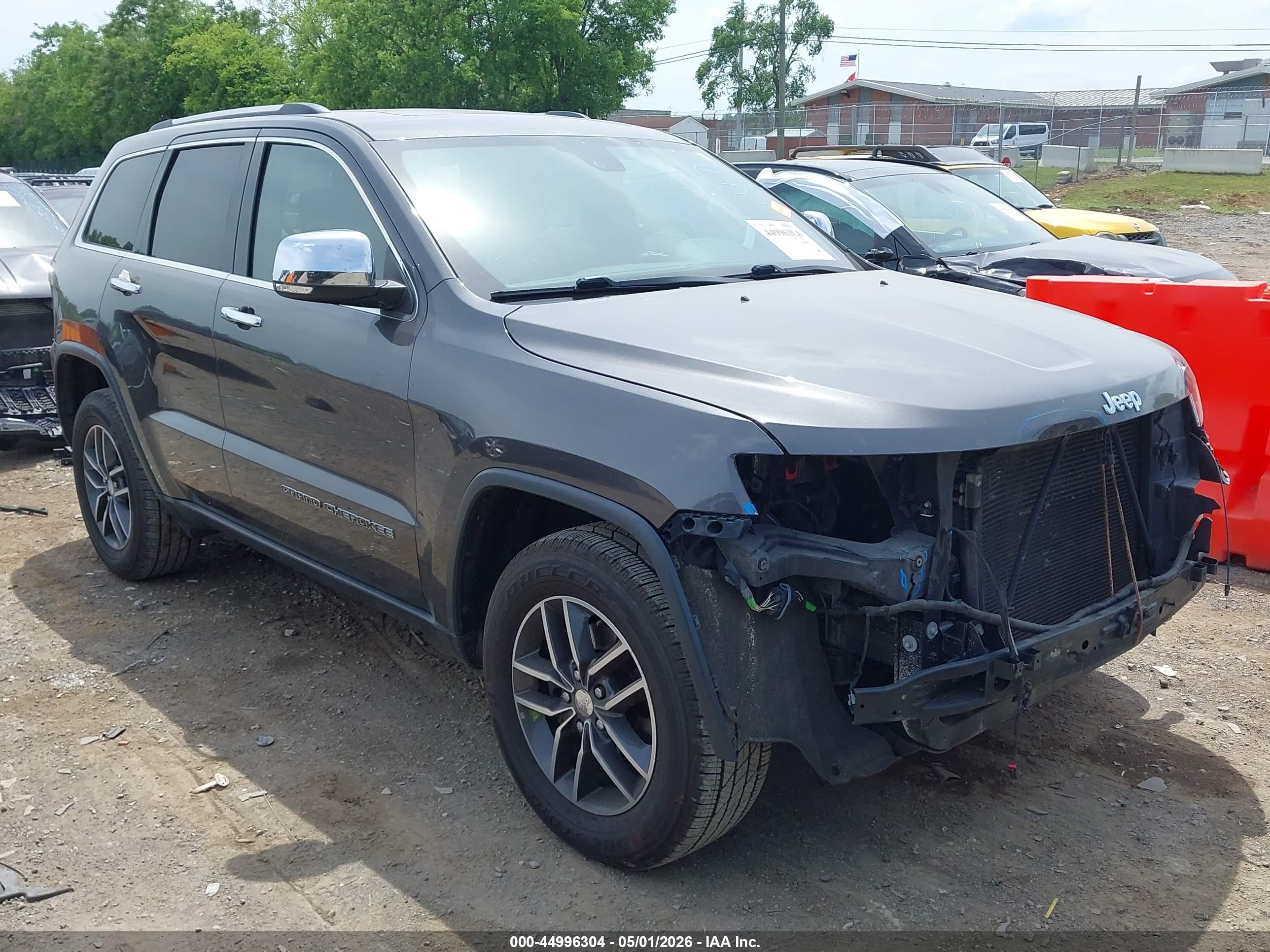 2017 Jeep Grand Cherokee Limited 4x4 Gray vin: 1C4RJFBG3HC885127