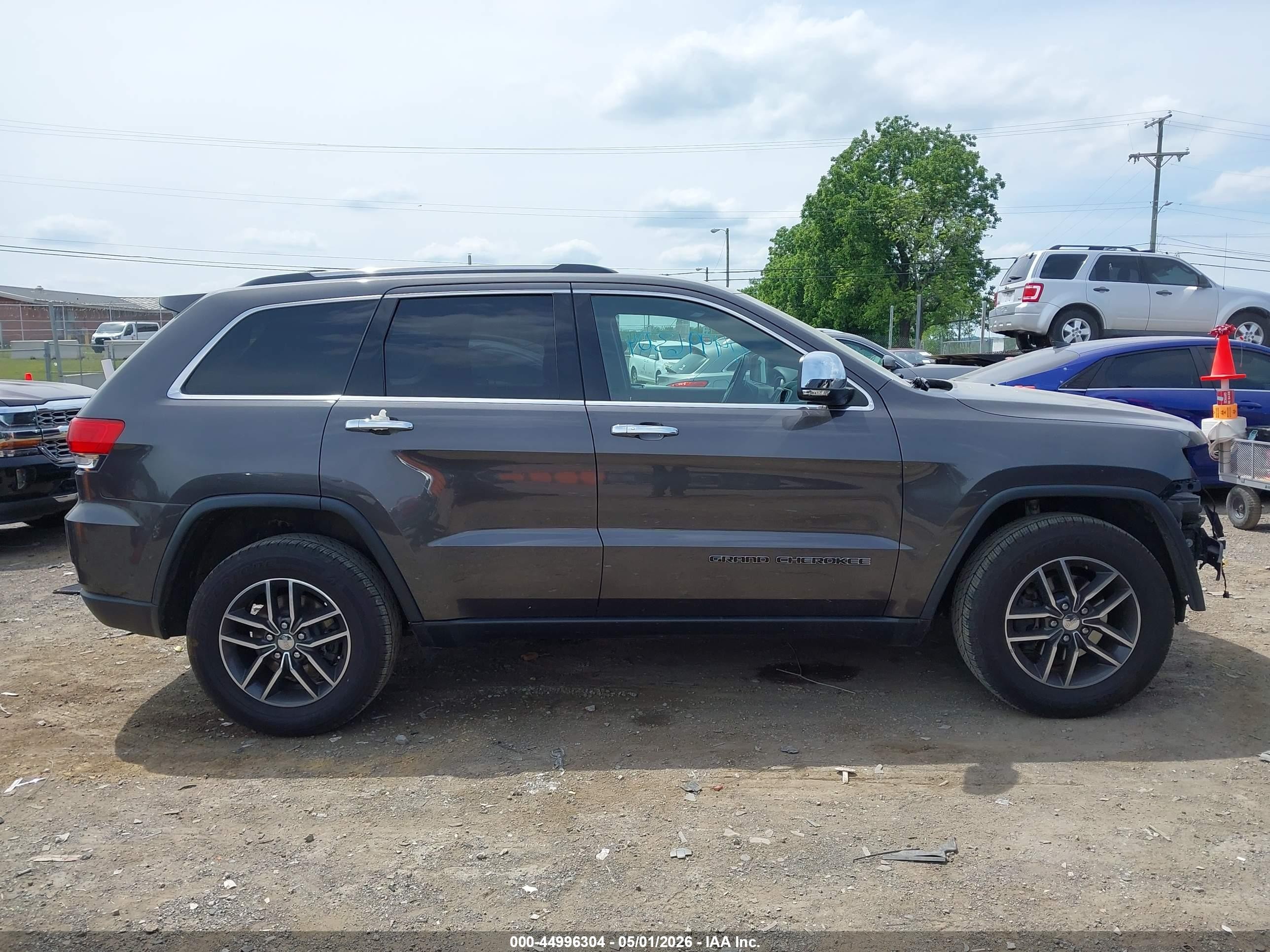 2017 Jeep Grand Cherokee Limited 4x4 Gray vin: 1C4RJFBG3HC885127