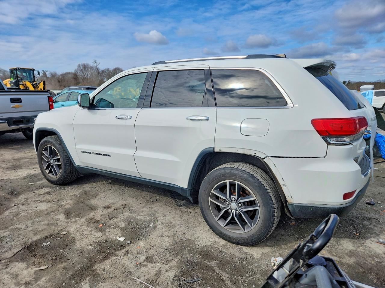 2017 Jeep Grand Cherokee Limited Белый vin: 1C4RJFBG3HC915145