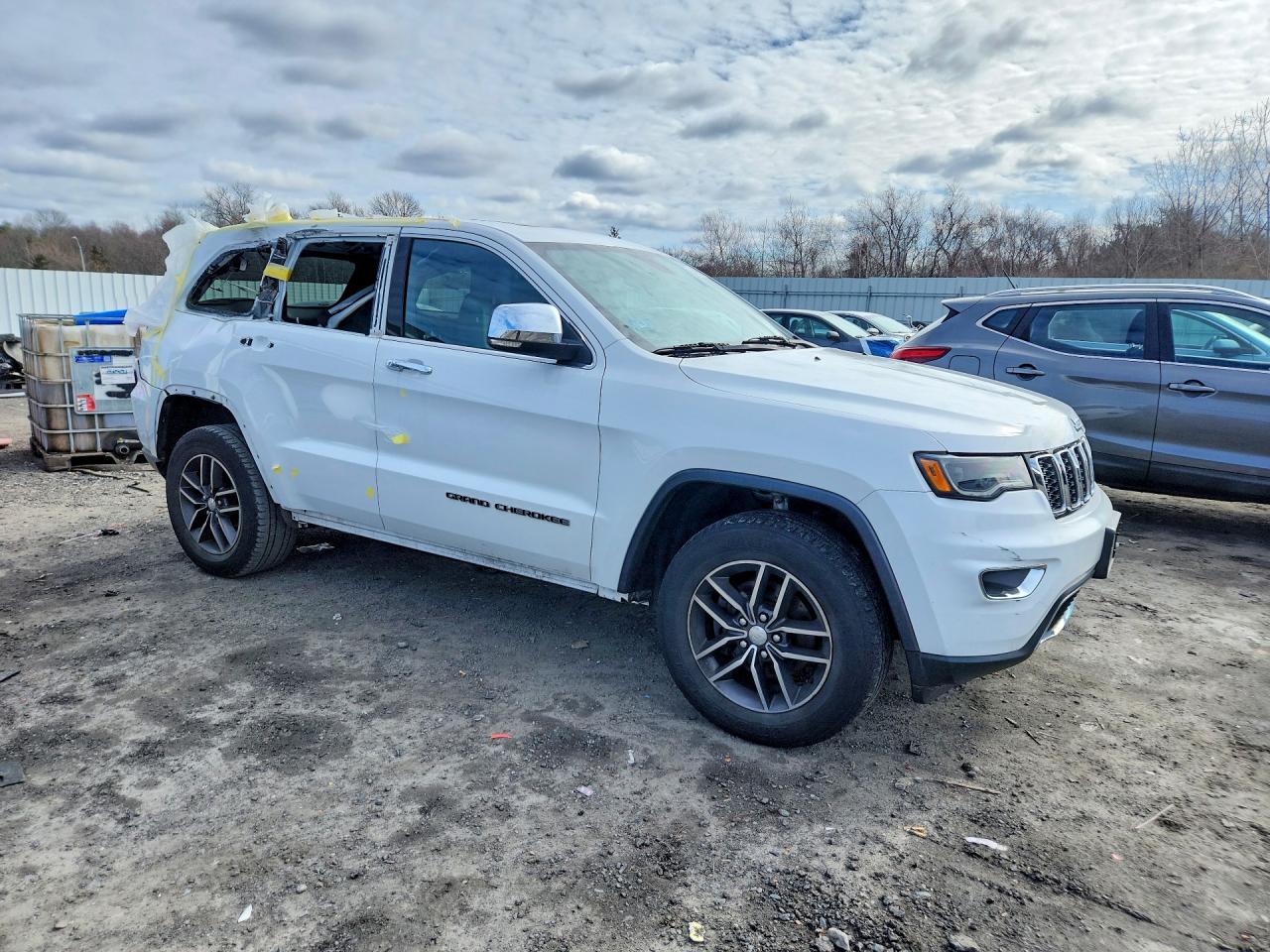 2017 Jeep Grand Cherokee Limited Белый vin: 1C4RJFBG3HC915145