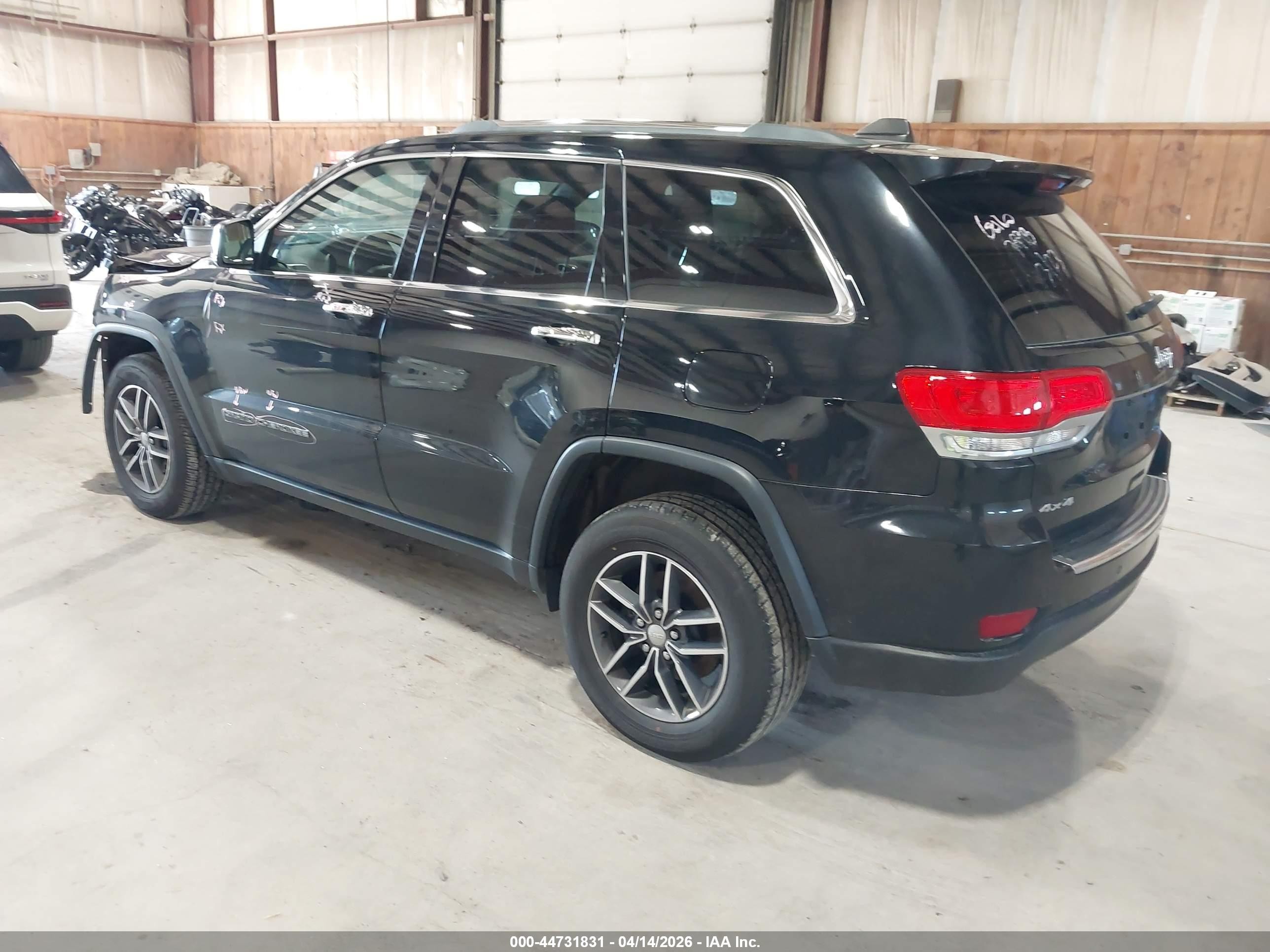 2018 Jeep Grand Cherokee Limited 4x4 Black vin: 1C4RJFBG3JC441073