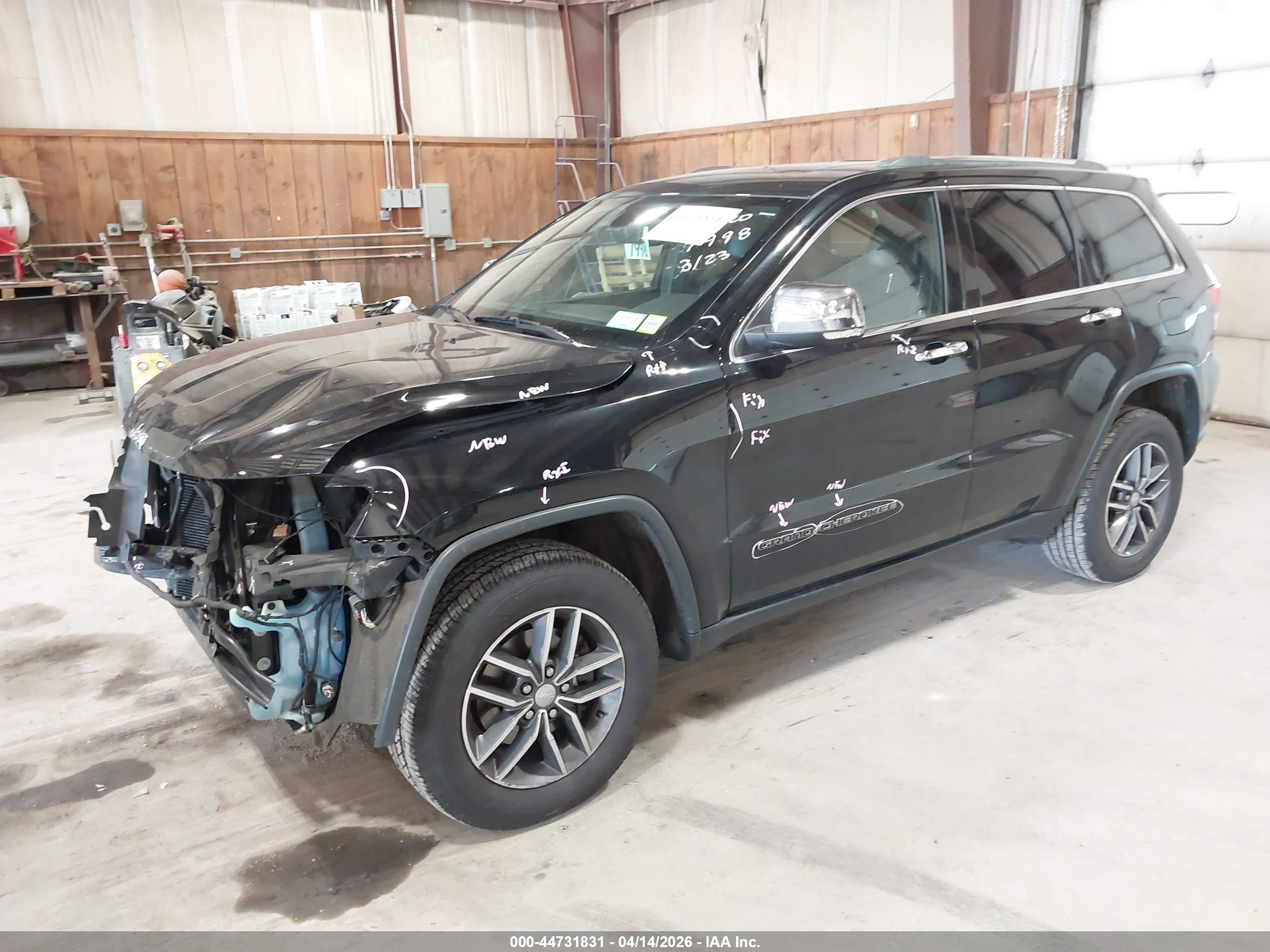 2018 Jeep Grand Cherokee Limited 4x4 Black vin: 1C4RJFBG3JC441073