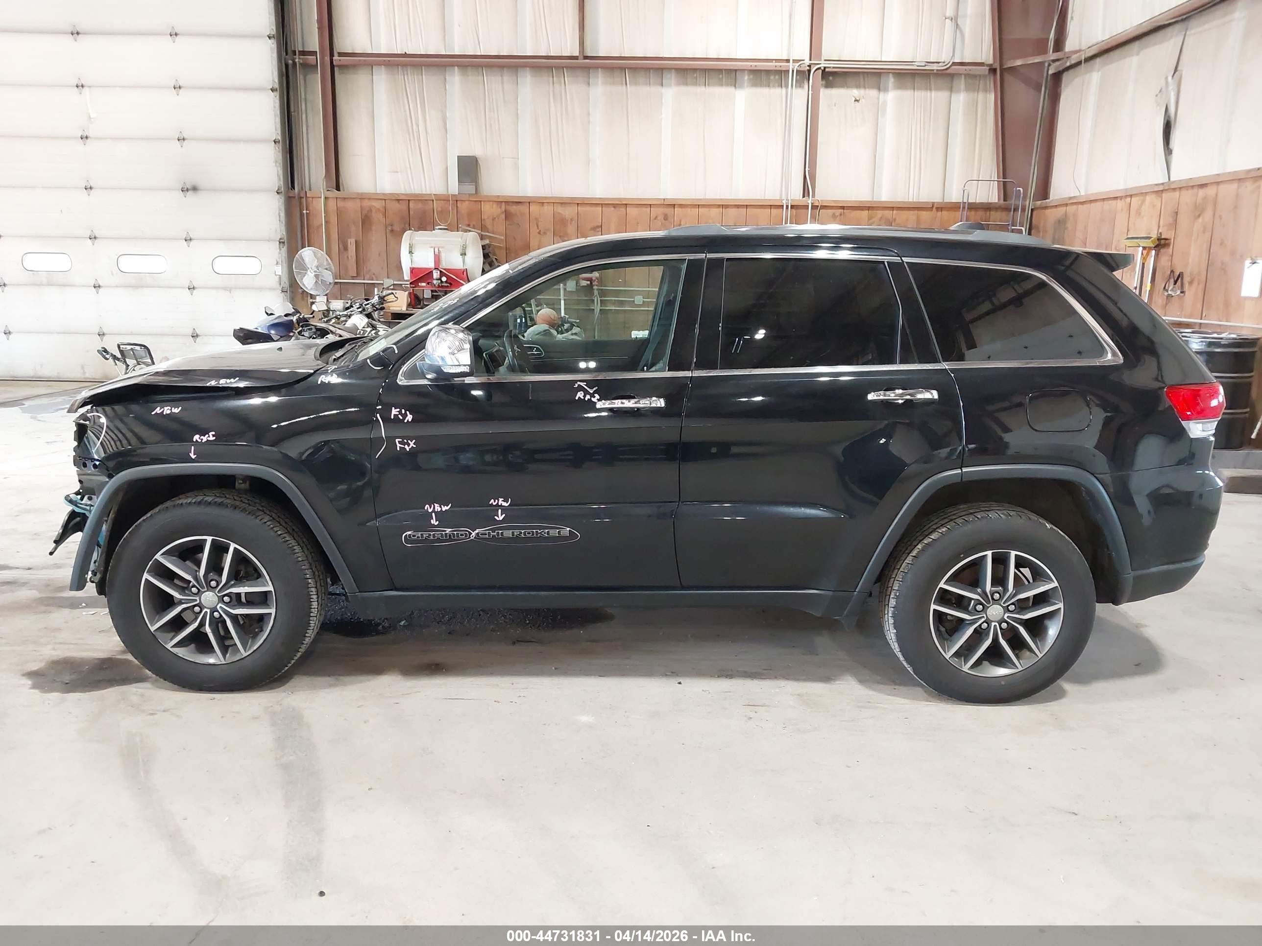 2018 Jeep Grand Cherokee Limited 4x4 Black vin: 1C4RJFBG3JC441073