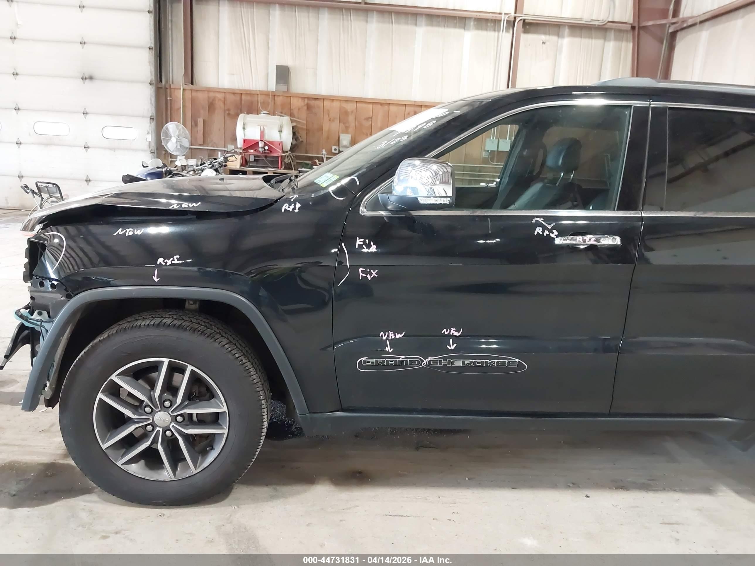 2018 Jeep Grand Cherokee Limited 4x4 Black vin: 1C4RJFBG3JC441073