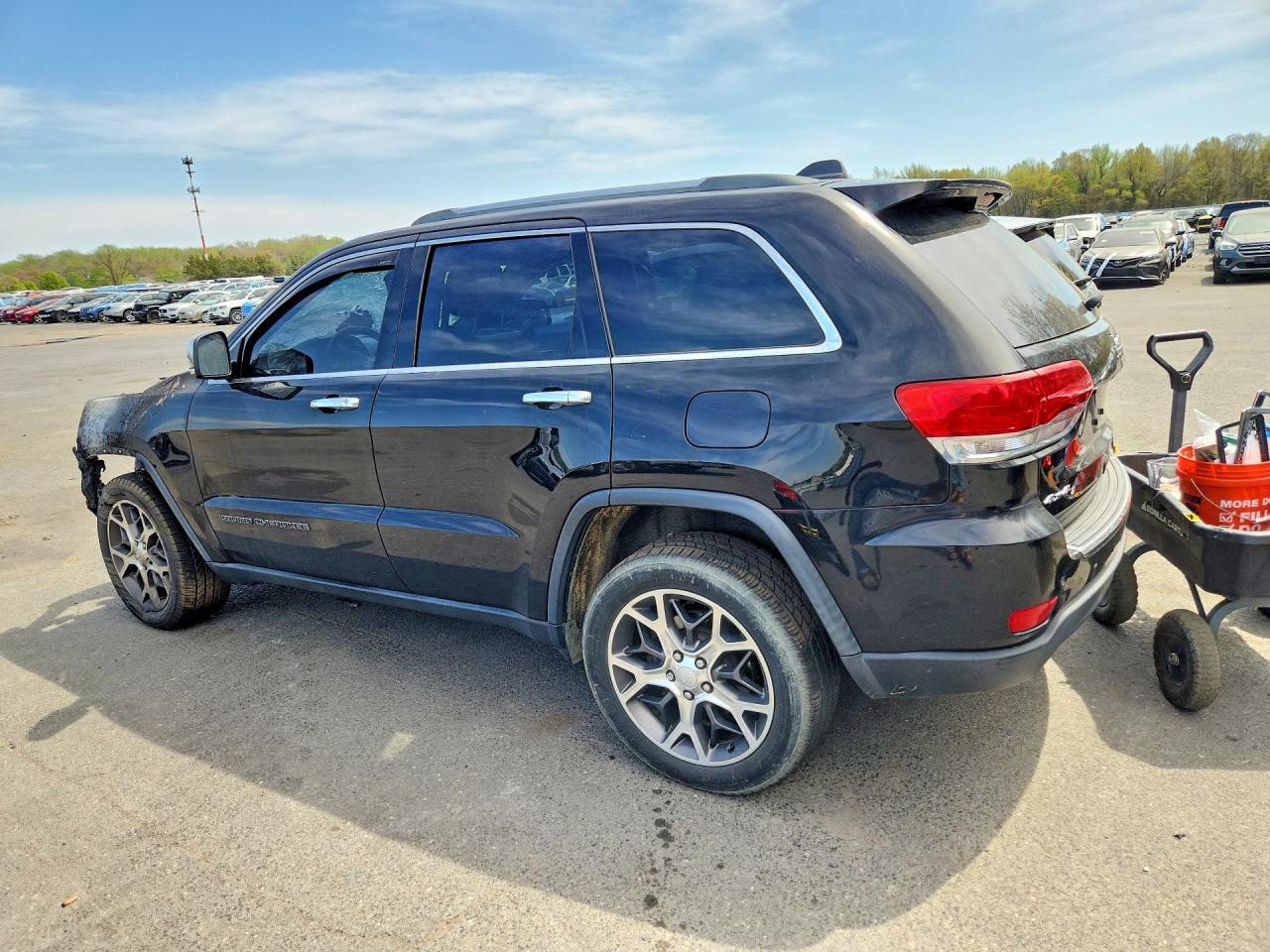 2019 Jeep Grand Cherokee Limited Black vin: 1C4RJFBG3KC554961