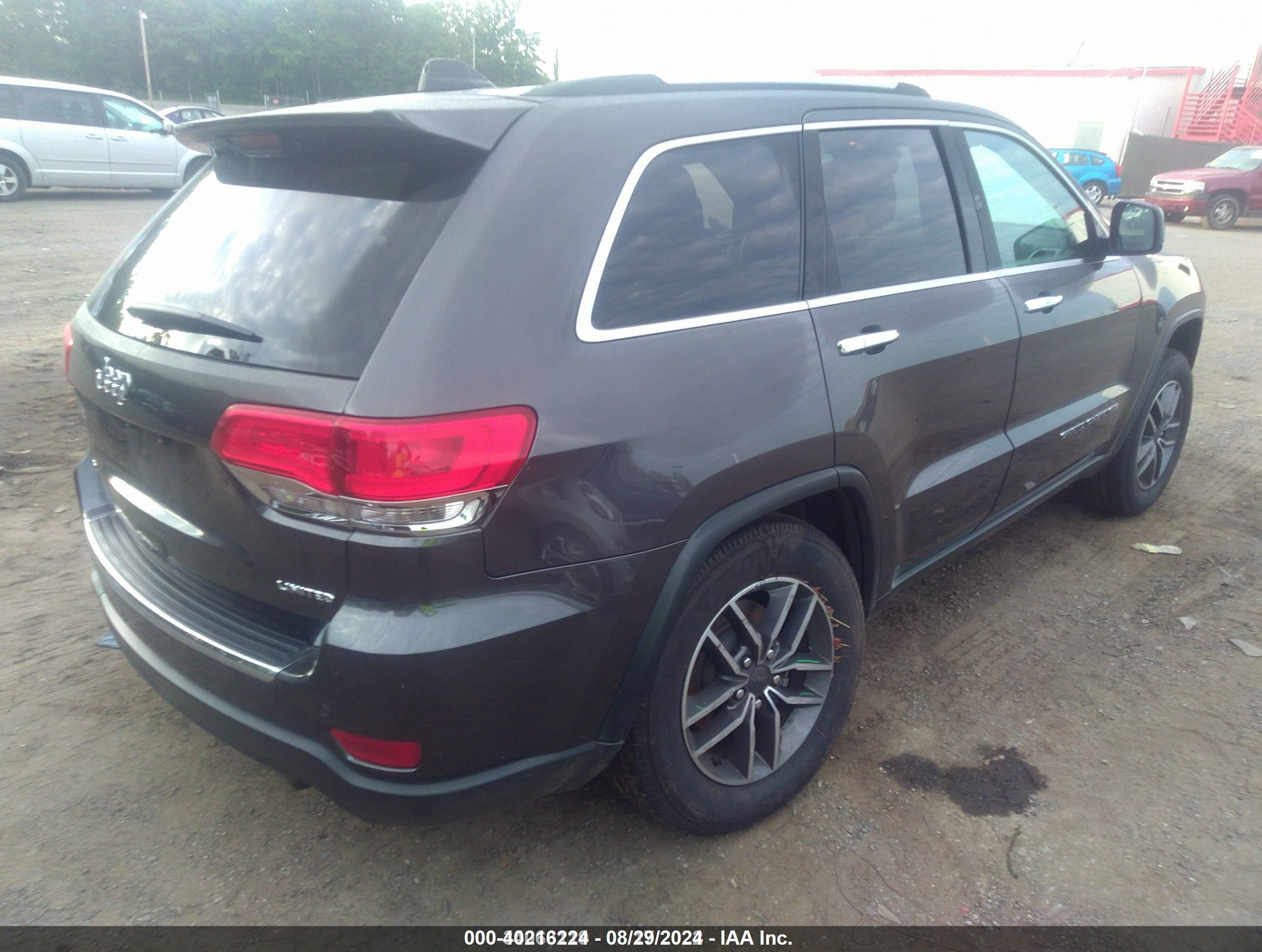 2019 Jeep Grand Cherokee Limited 4x4 Gray vin: 1C4RJFBG3KC804022