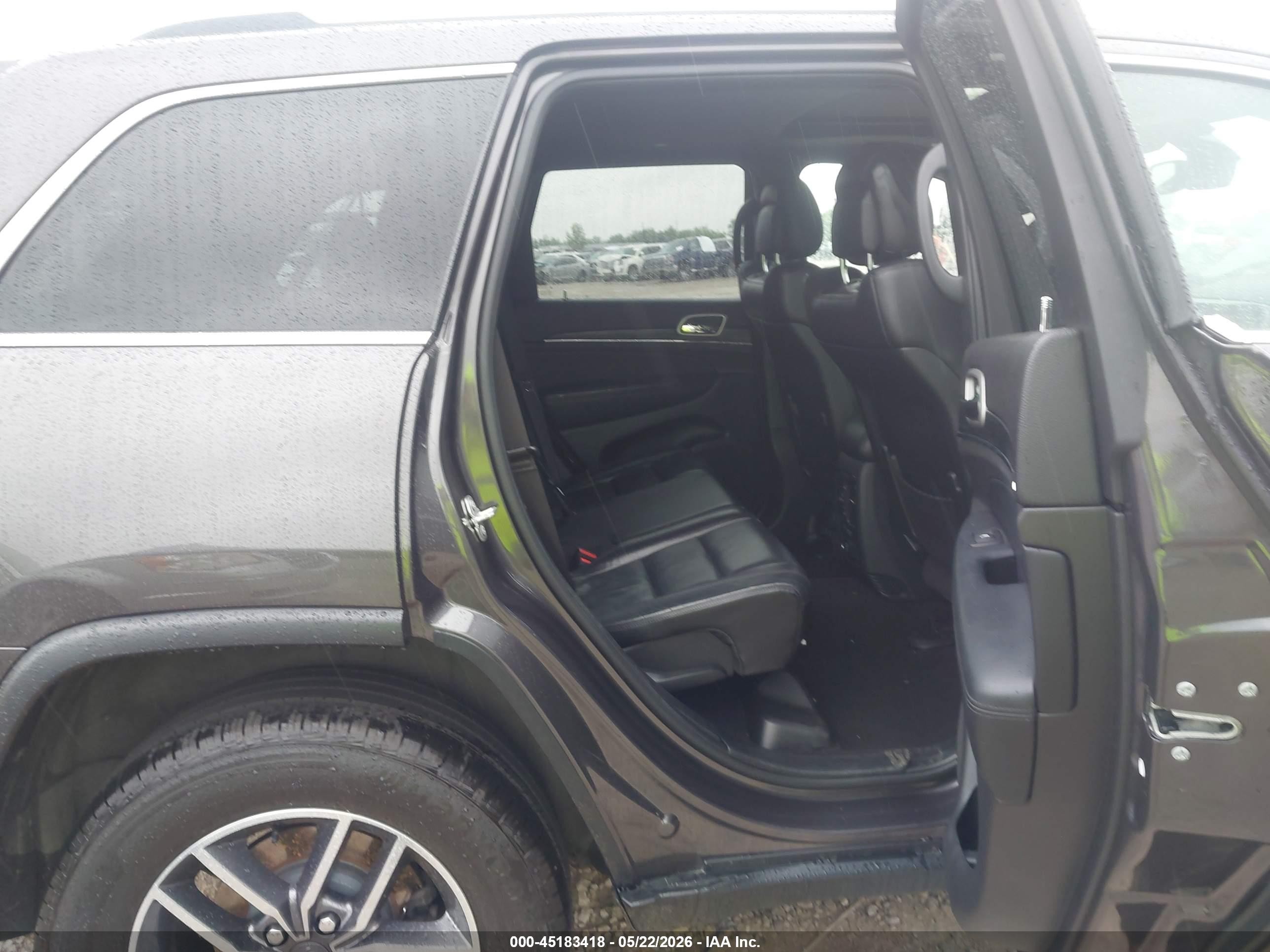 2020 Jeep Grand Cherokee Limited 4x4 Серый vin: 1C4RJFBG3LC201265