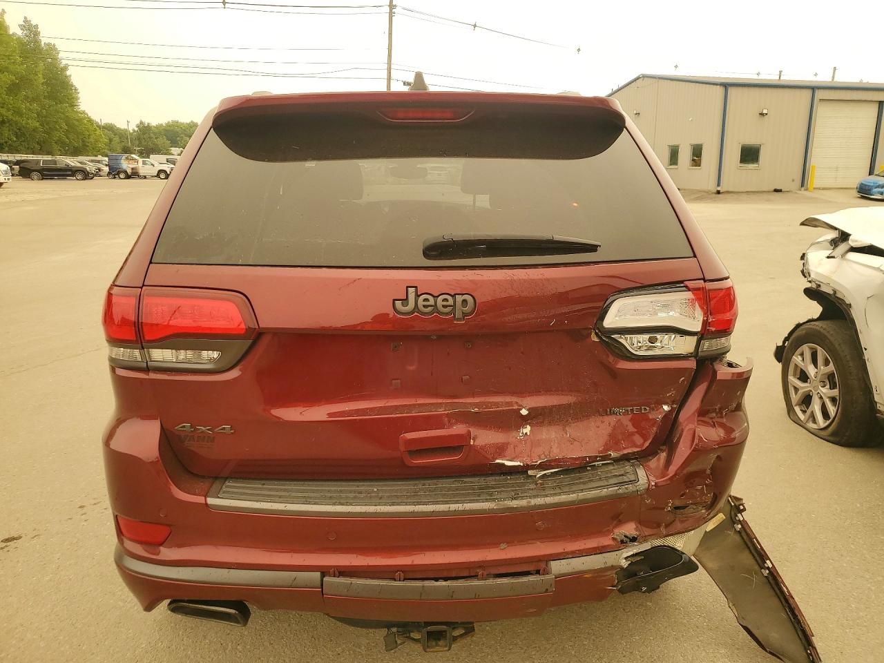 2020 Jeep Grand Cherokee Limited Red vin: 1C4RJFBG3LC240695