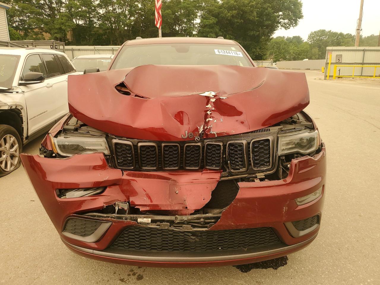 2020 Jeep Grand Cherokee Limited Red vin: 1C4RJFBG3LC240695