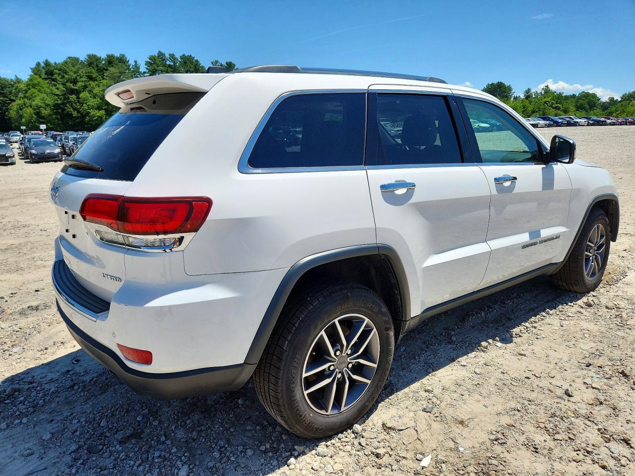 2021 Jeep Grand Cherokee Limited White vin: 1C4RJFBG3MC535216