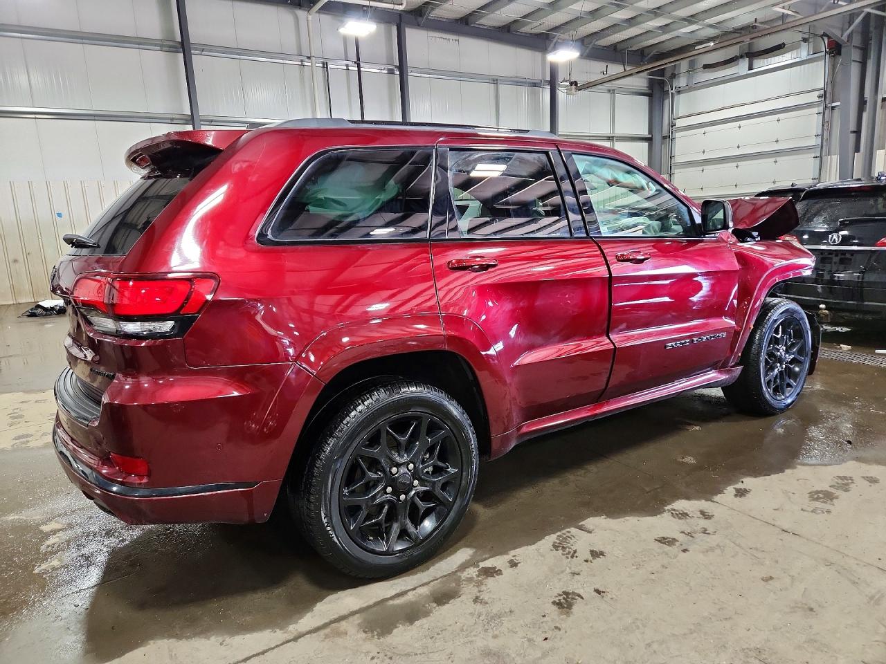 2021 Jeep Grand Cherokee Limited Красный vin: 1C4RJFBG3MC671717