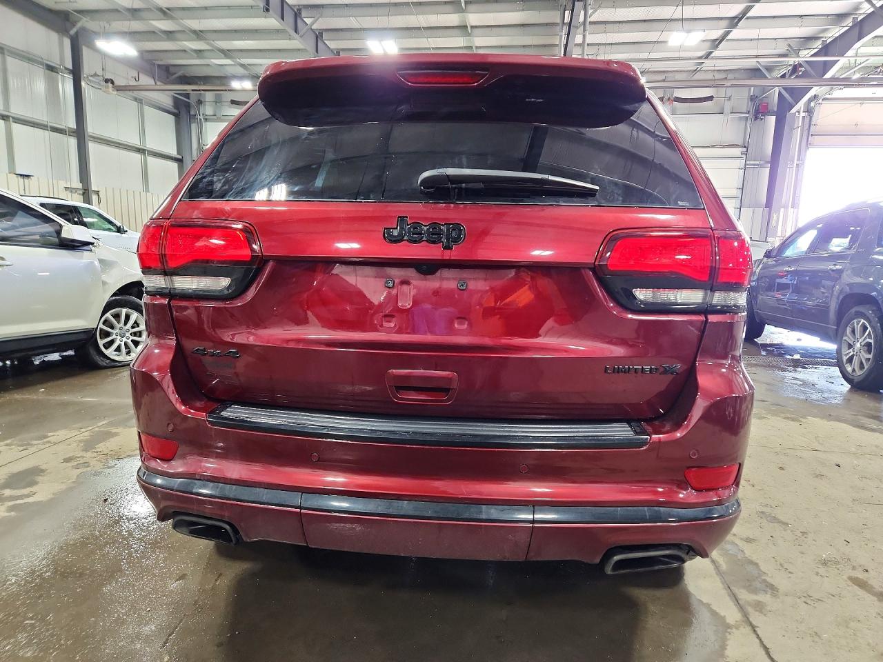 2021 Jeep Grand Cherokee Limited Красный vin: 1C4RJFBG3MC671717