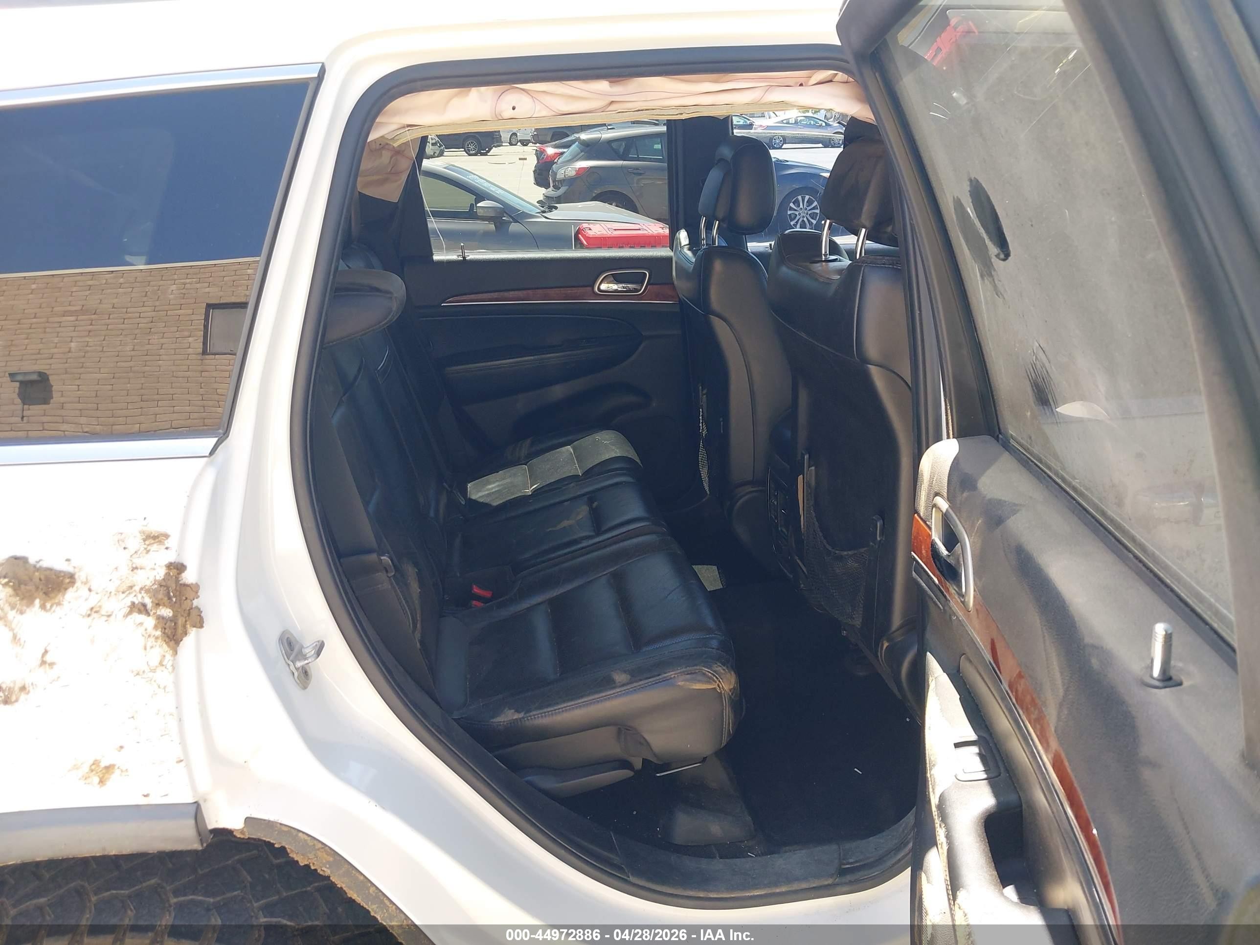 2012 Jeep Grand Cherokee Limited White vin: 1C4RJFBG4CC179065