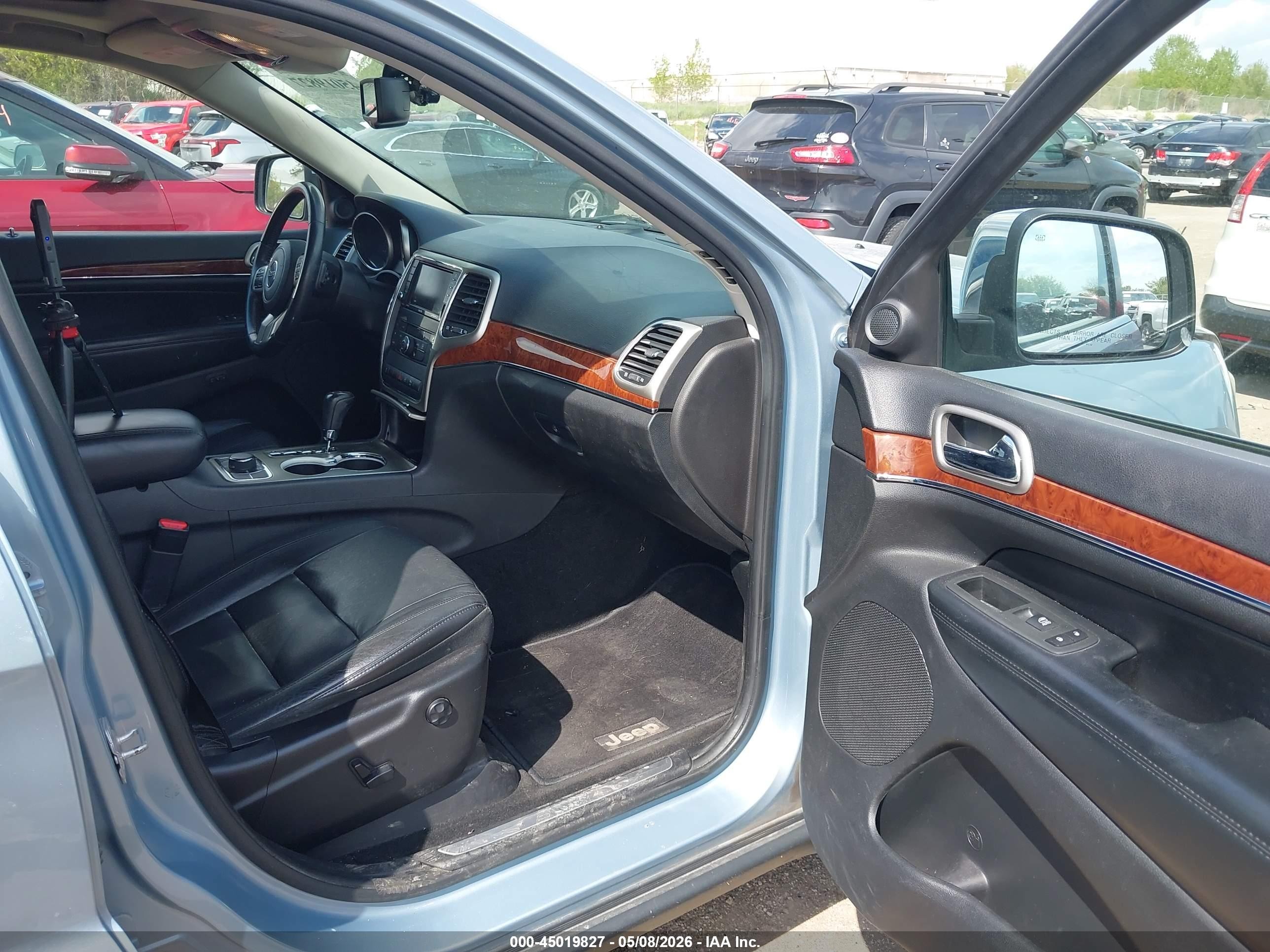 2012 Jeep Grand Cherokee Limited Light Blue vin: 1C4RJFBG4CC238261