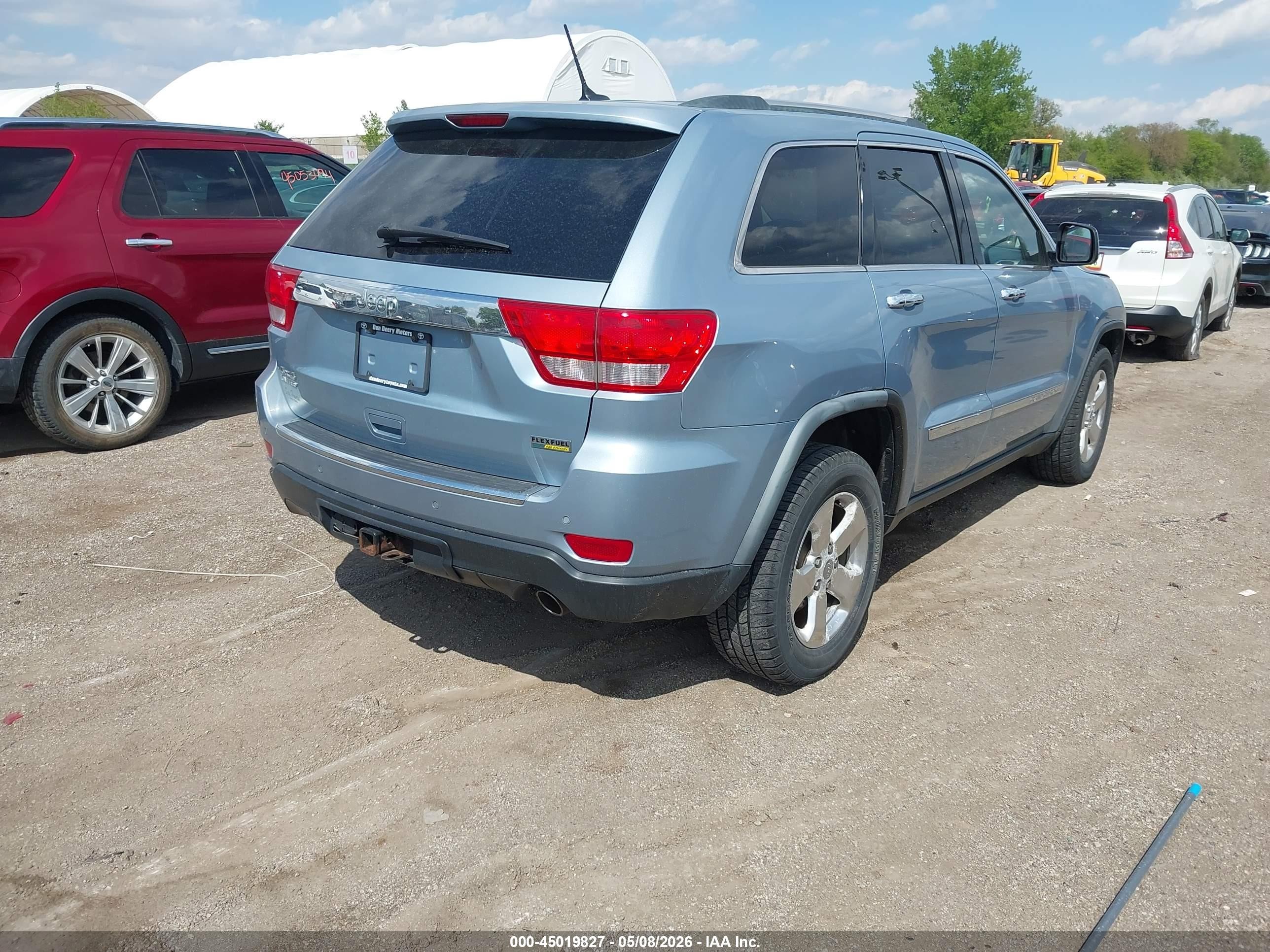 2012 Jeep Grand Cherokee Limited Light Blue vin: 1C4RJFBG4CC238261