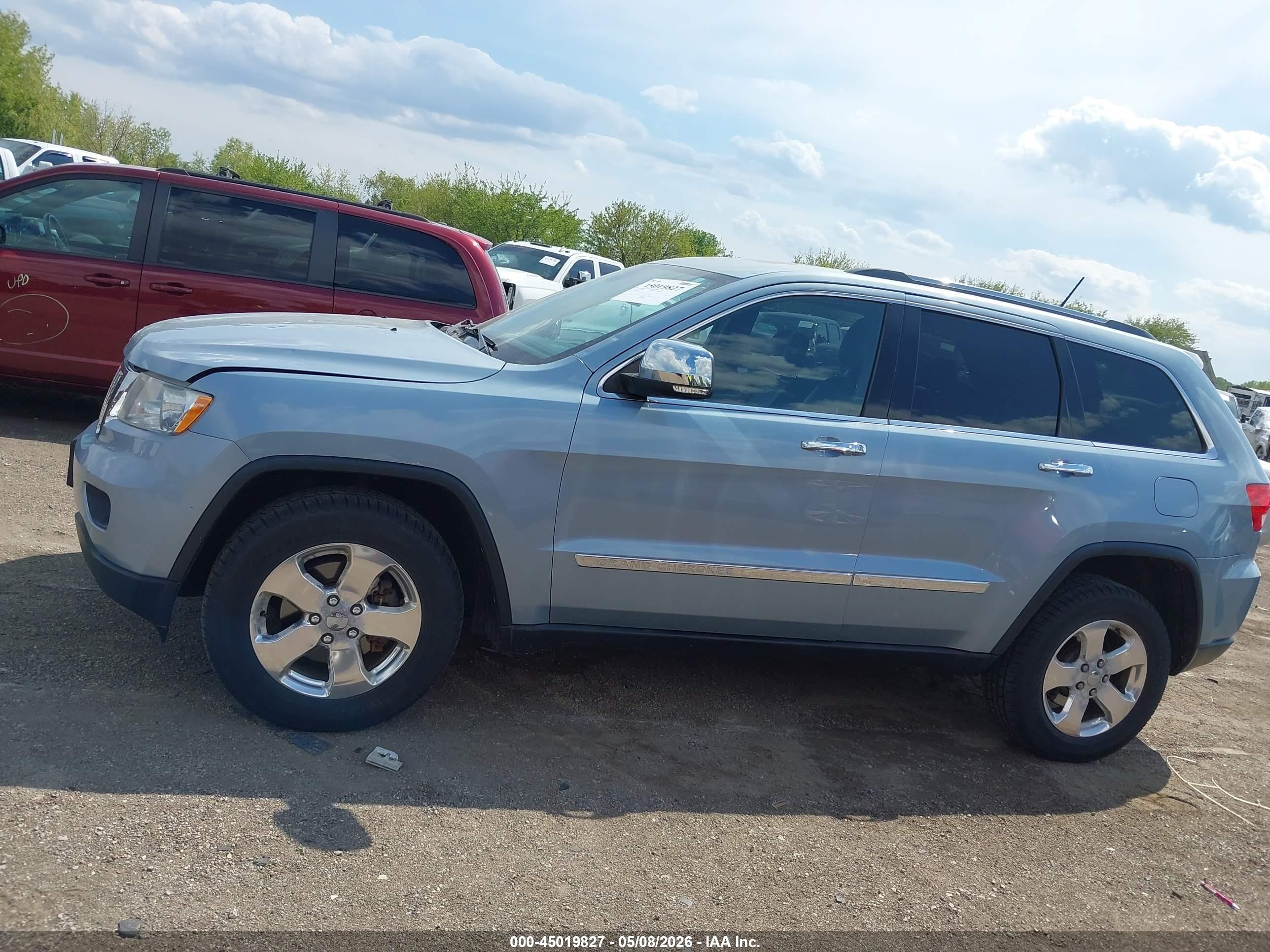 2012 Jeep Grand Cherokee Limited Light Blue vin: 1C4RJFBG4CC238261