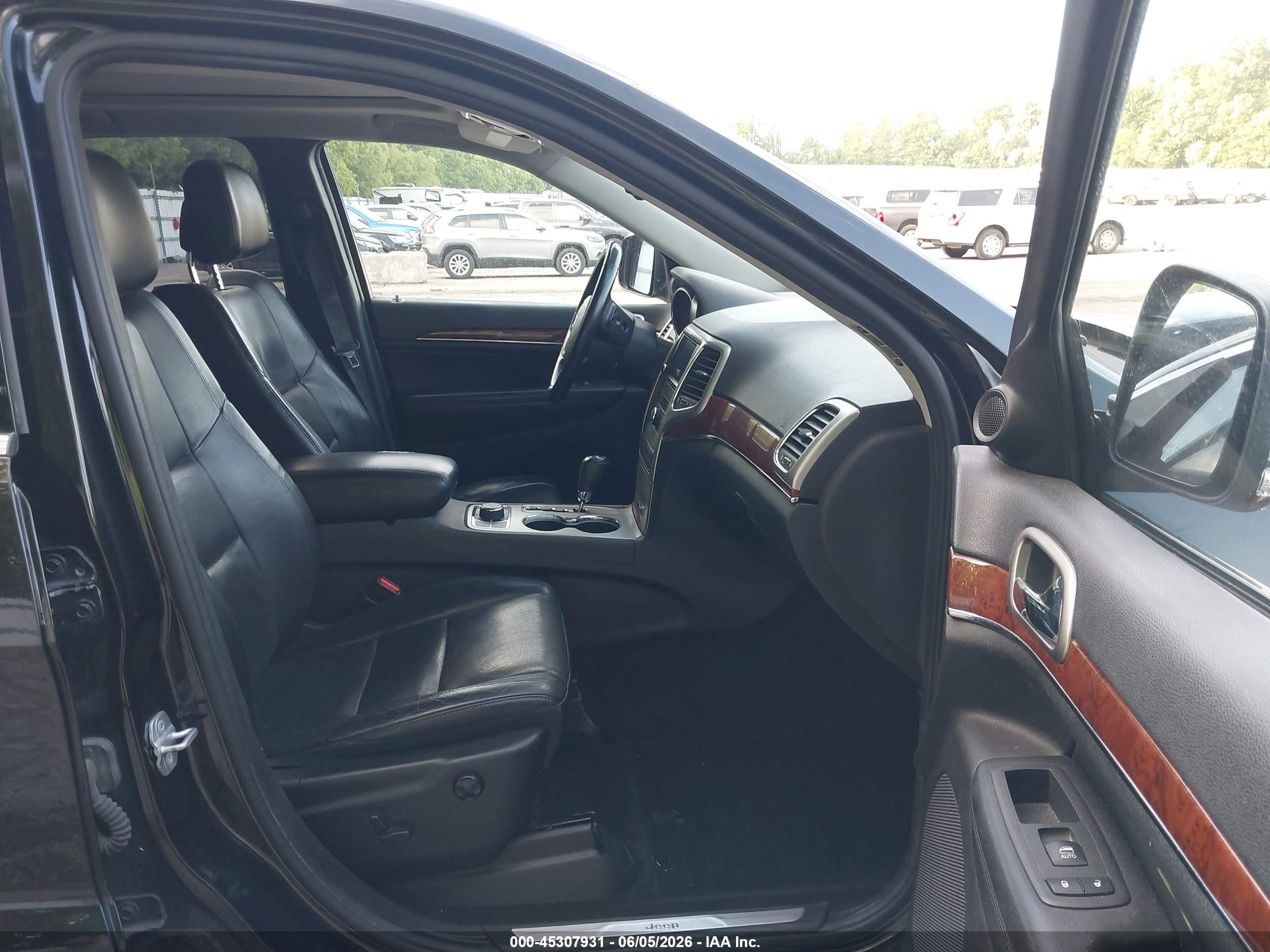 2012 Jeep Grand Cherokee Limited Black vin: 1C4RJFBG4CC288738