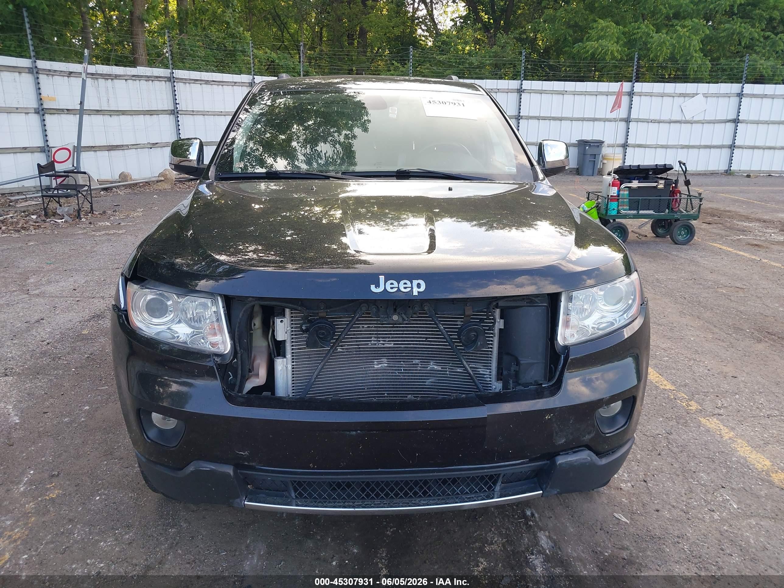 2012 Jeep Grand Cherokee Limited Black vin: 1C4RJFBG4CC288738