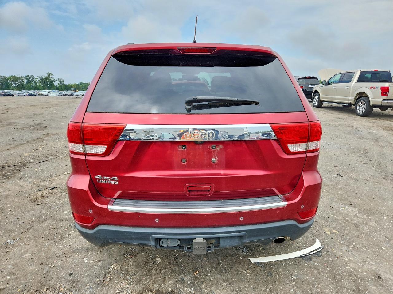 2012 Jeep Grand Cherokee Limited Красный vin: 1C4RJFBG4CC324962