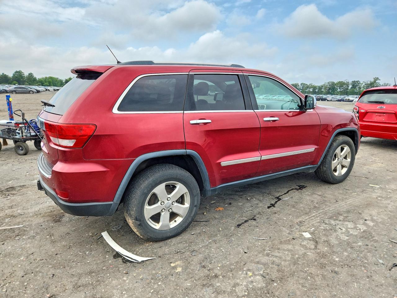 2012 Jeep Grand Cherokee Limited Красный vin: 1C4RJFBG4CC324962