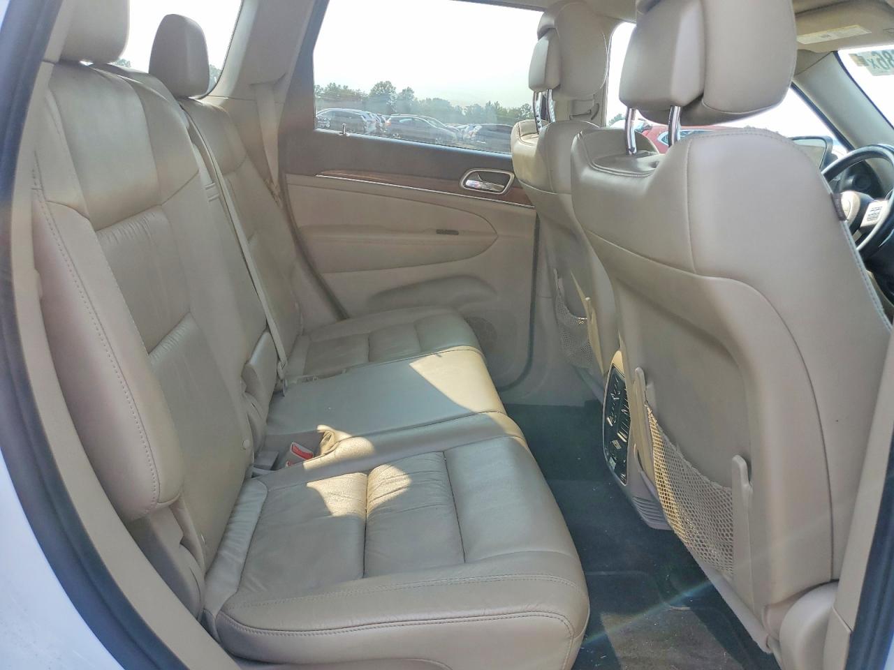 2013 Jeep Grand Cherokee Limited White vin: 1C4RJFBG4DC583341
