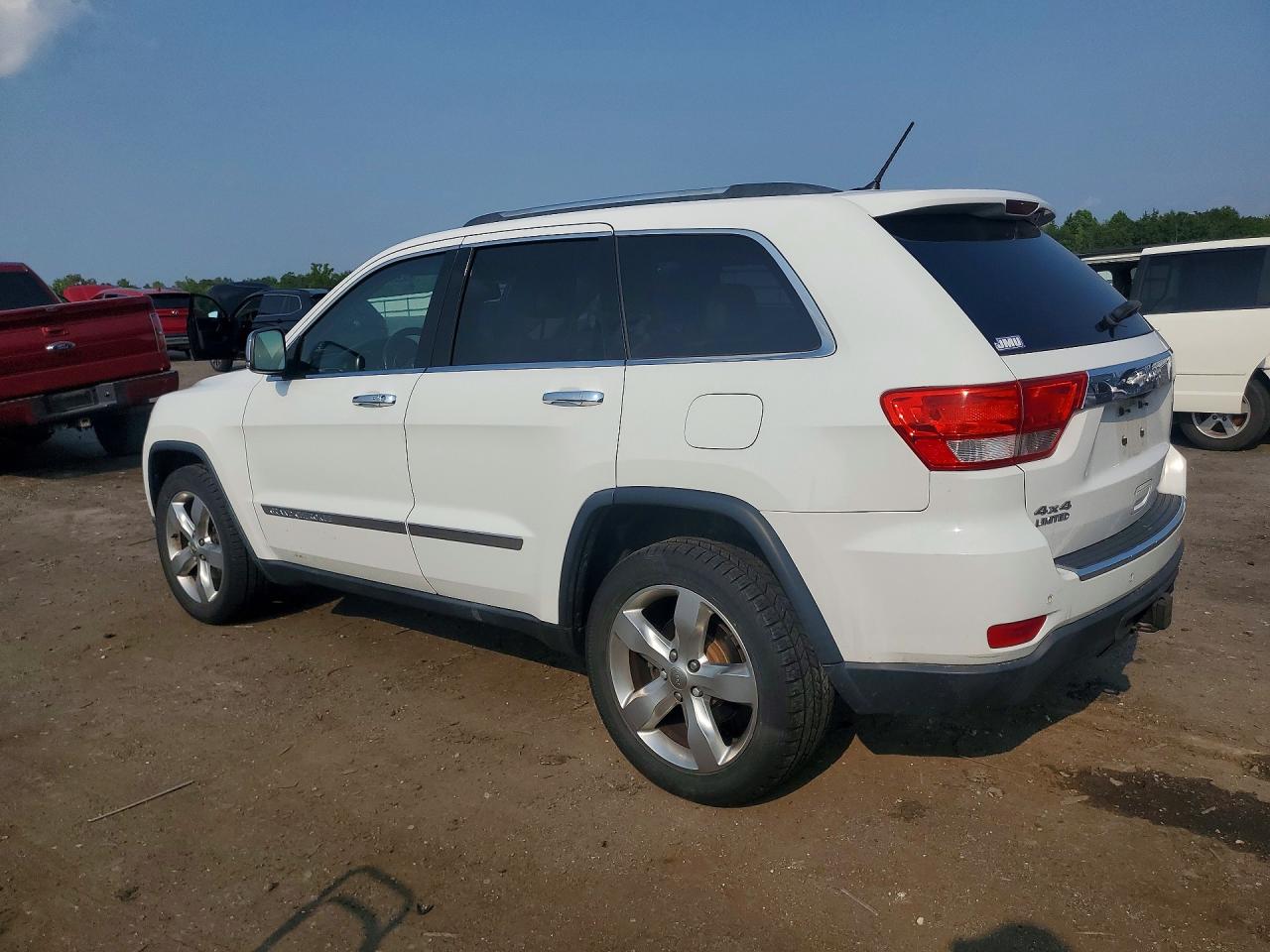 2013 Jeep Grand Cherokee Limited White vin: 1C4RJFBG4DC583341