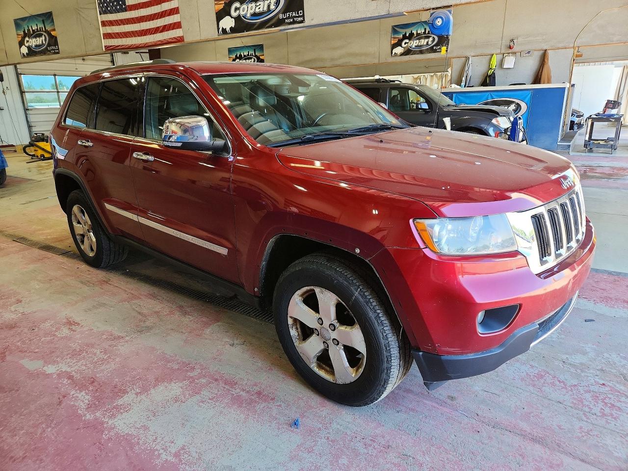2013 Jeep Grand Cherokee Limited Red vin: 1C4RJFBG4DC633302