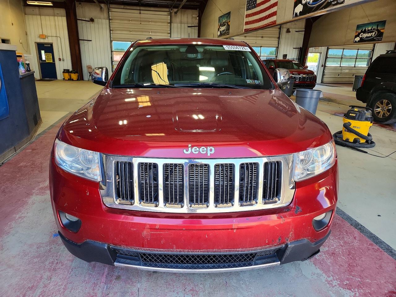 2013 Jeep Grand Cherokee Limited Red vin: 1C4RJFBG4DC633302