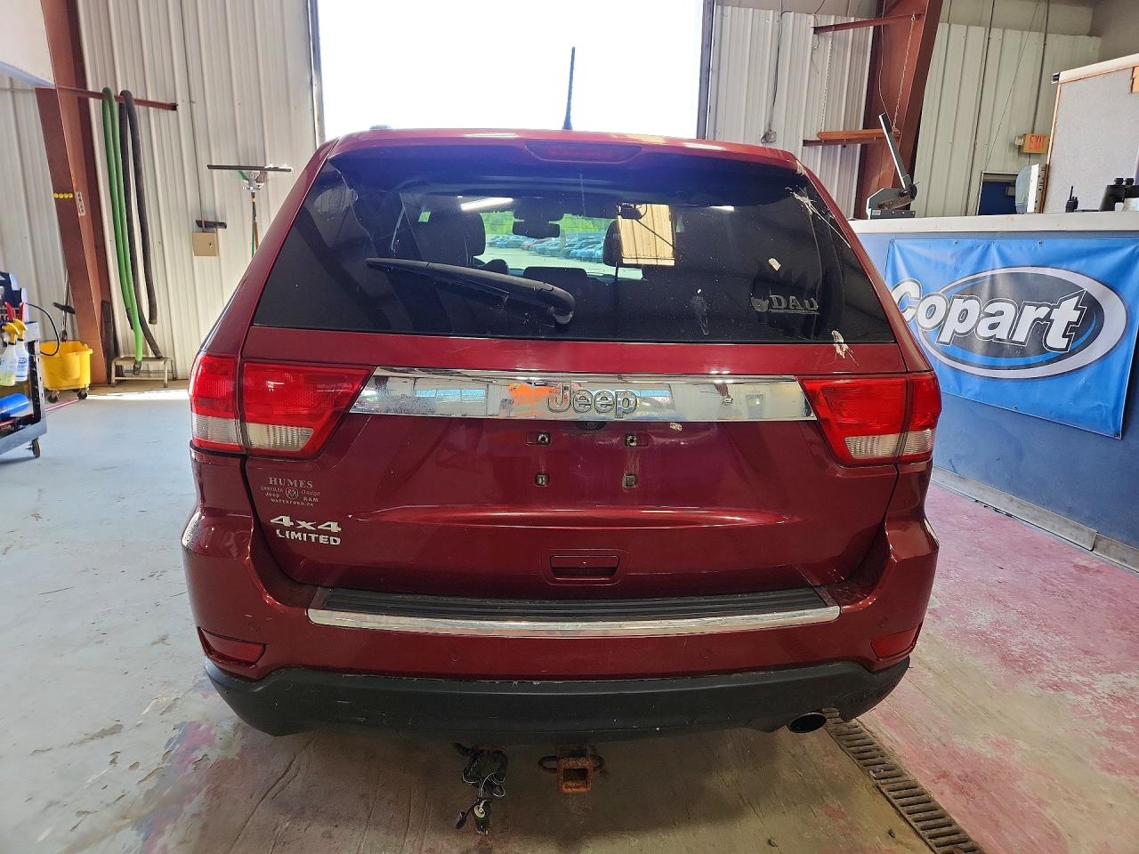 2013 Jeep Grand Cherokee Limited Red vin: 1C4RJFBG4DC633302
