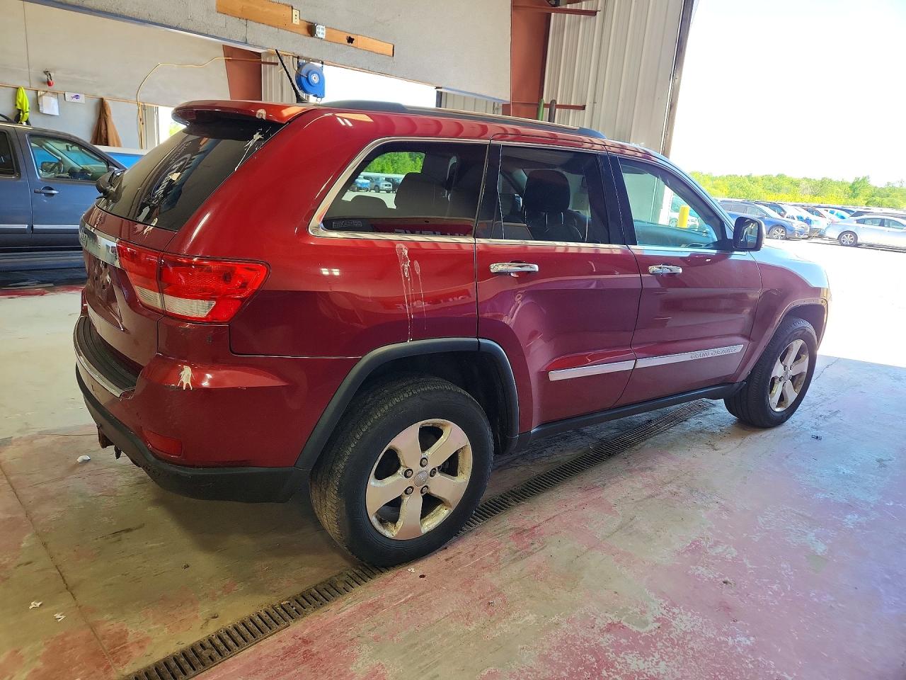 2013 Jeep Grand Cherokee Limited Red vin: 1C4RJFBG4DC633302