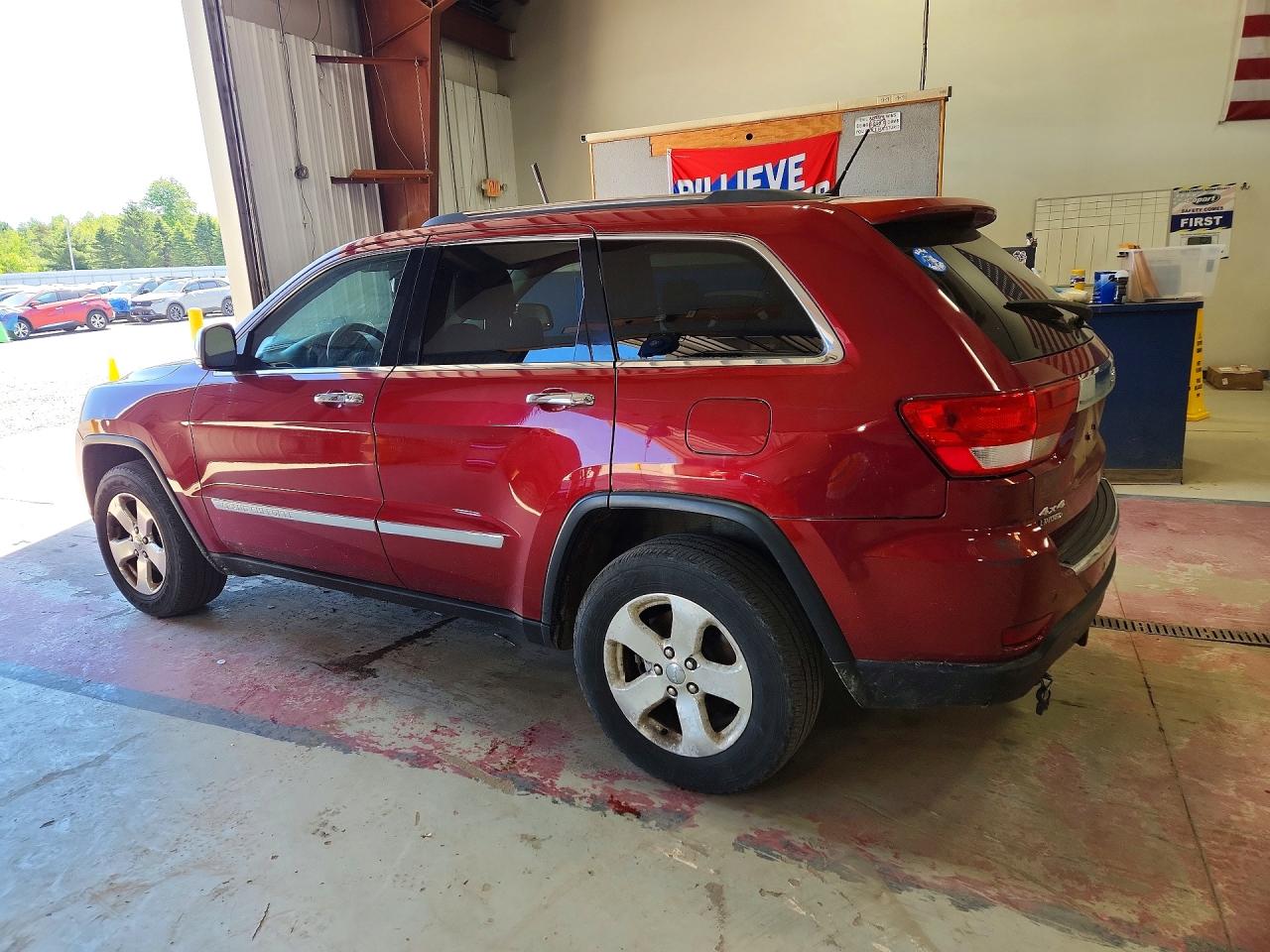 2013 Jeep Grand Cherokee Limited Red vin: 1C4RJFBG4DC633302