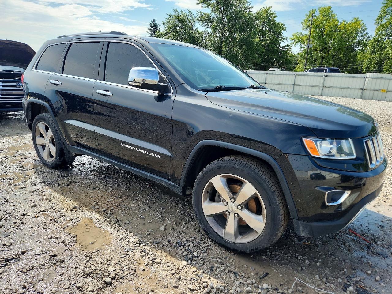 2014 Jeep Grand Cherokee Limited Black vin: 1C4RJFBG4EC154895
