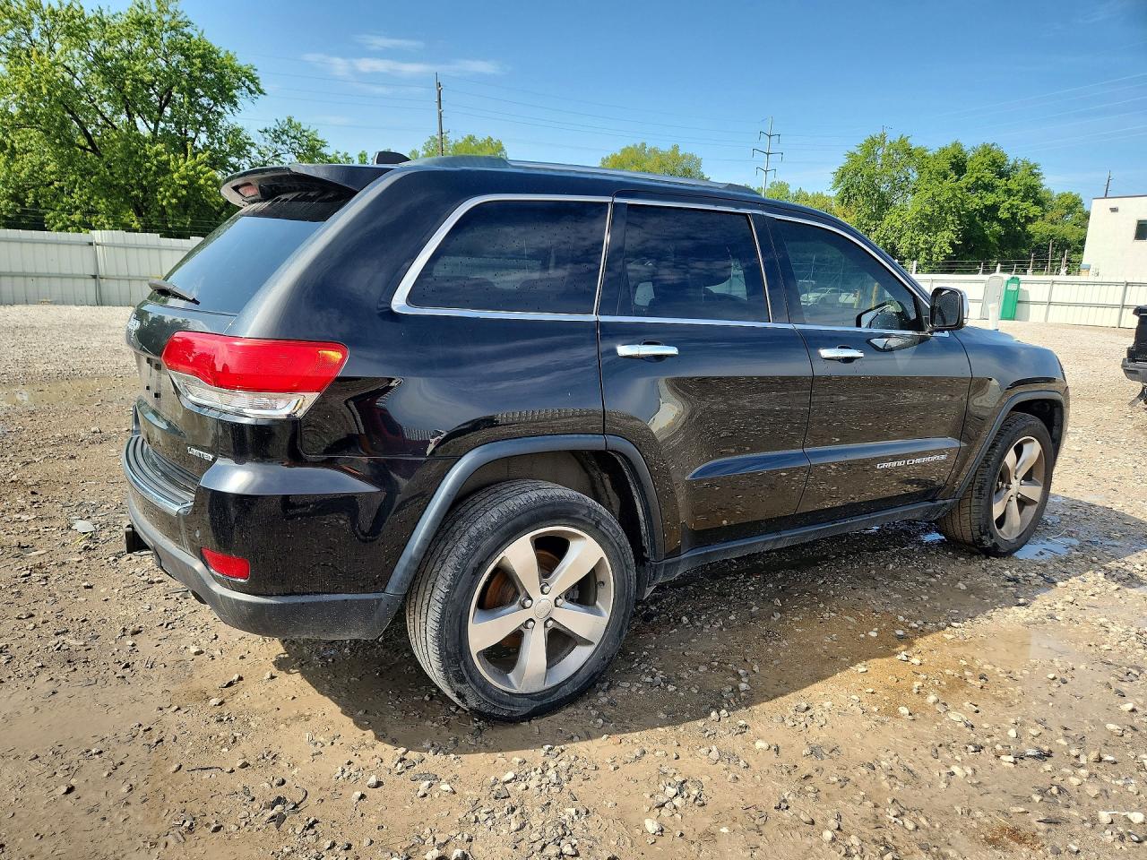 2014 Jeep Grand Cherokee Limited Black vin: 1C4RJFBG4EC154895