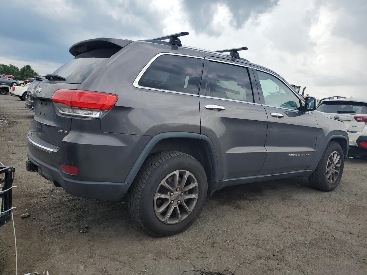 2014 Jeep Grand Cherokee Limited Gray vin: 1C4RJFBG4EC189954