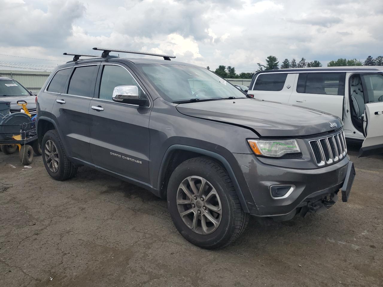 2014 Jeep Grand Cherokee Limited Gray vin: 1C4RJFBG4EC189954