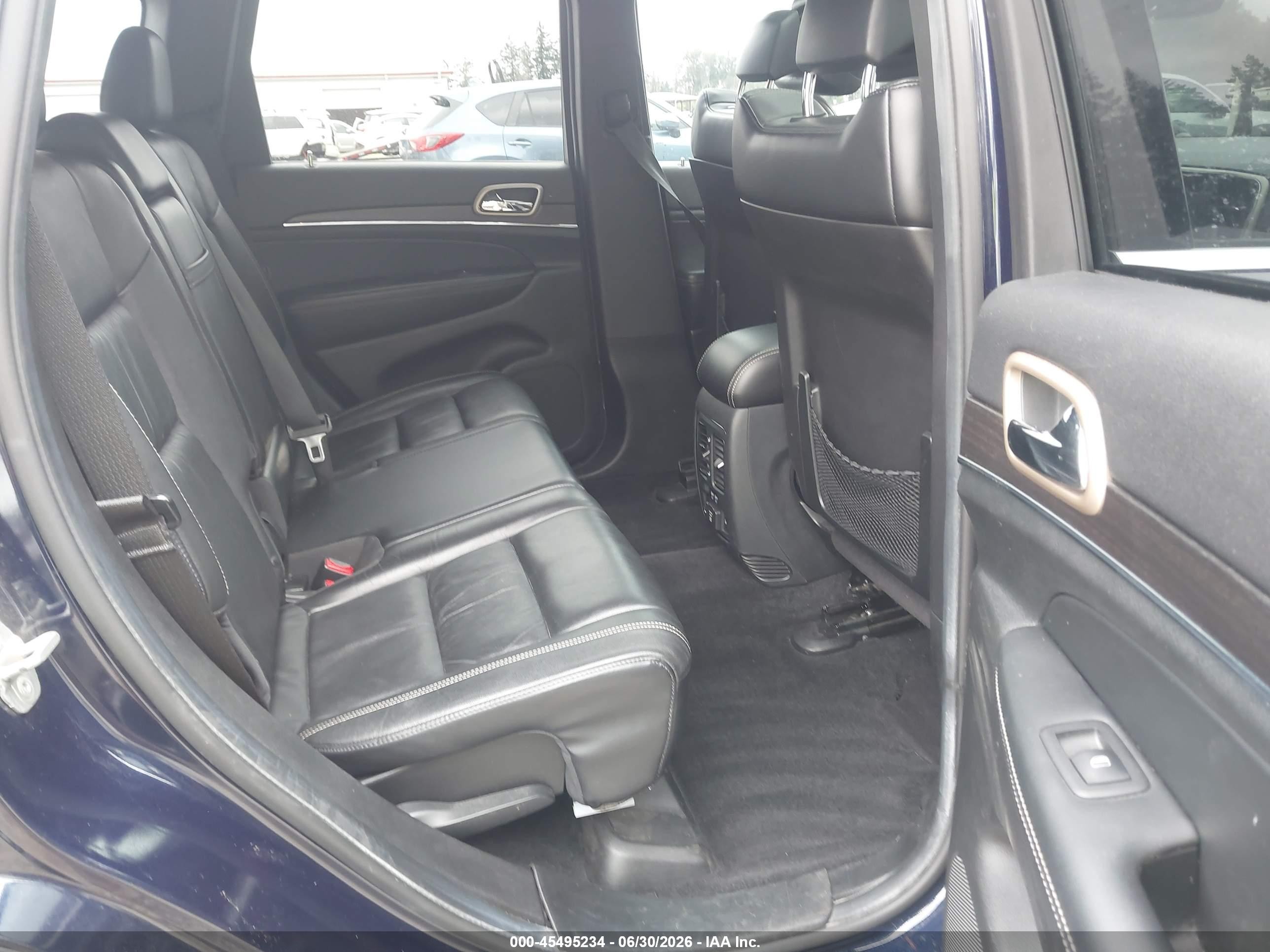 2014 Jeep Grand Cherokee Limited Blue vin: 1C4RJFBG4EC197231
