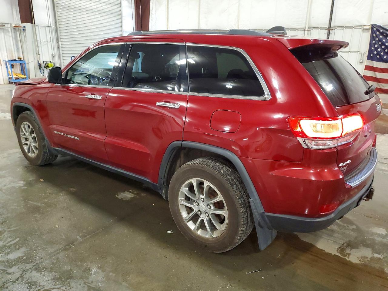 2014 Jeep Grand Cherokee Limited Red vin: 1C4RJFBG4EC210284