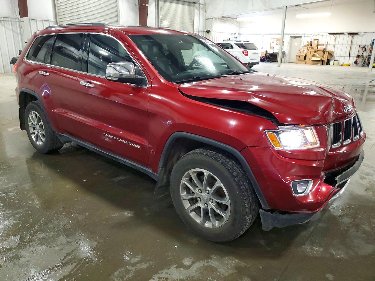 2014 Jeep Grand Cherokee Limited Red vin: 1C4RJFBG4EC210284
