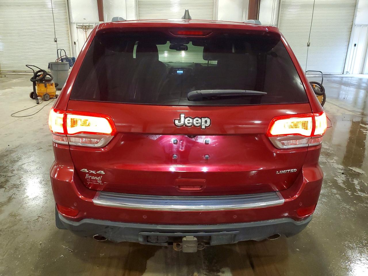 2014 Jeep Grand Cherokee Limited Red vin: 1C4RJFBG4EC210284